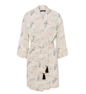 Kimono silk feeling für Damen