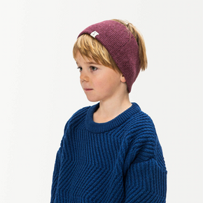 Knitted Headband berry