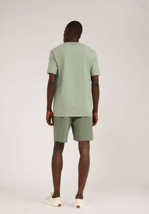 T-Shirt Aado dusty agave aus Bio-Baumwolle Herren