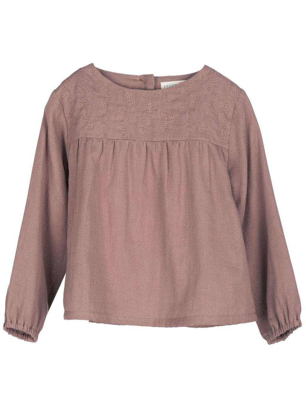 Bluse aus Baumwolle Heather 110-122