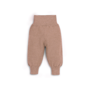 Hose mit hohem Bündchen aus Merinowolle