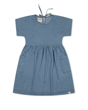 Oversized Dress denim, 4-5Y