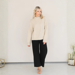 Strick-Culotte black