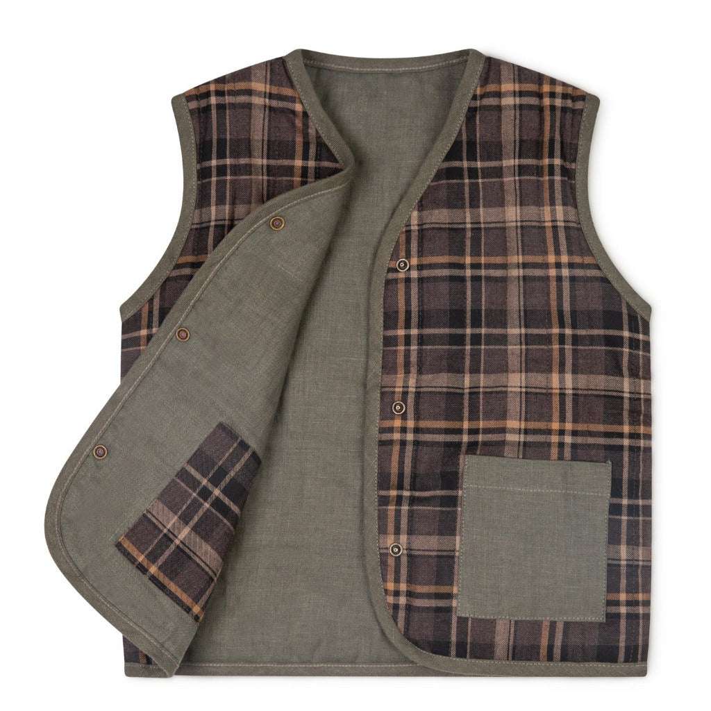 Reversible Vest, 2-3Y
