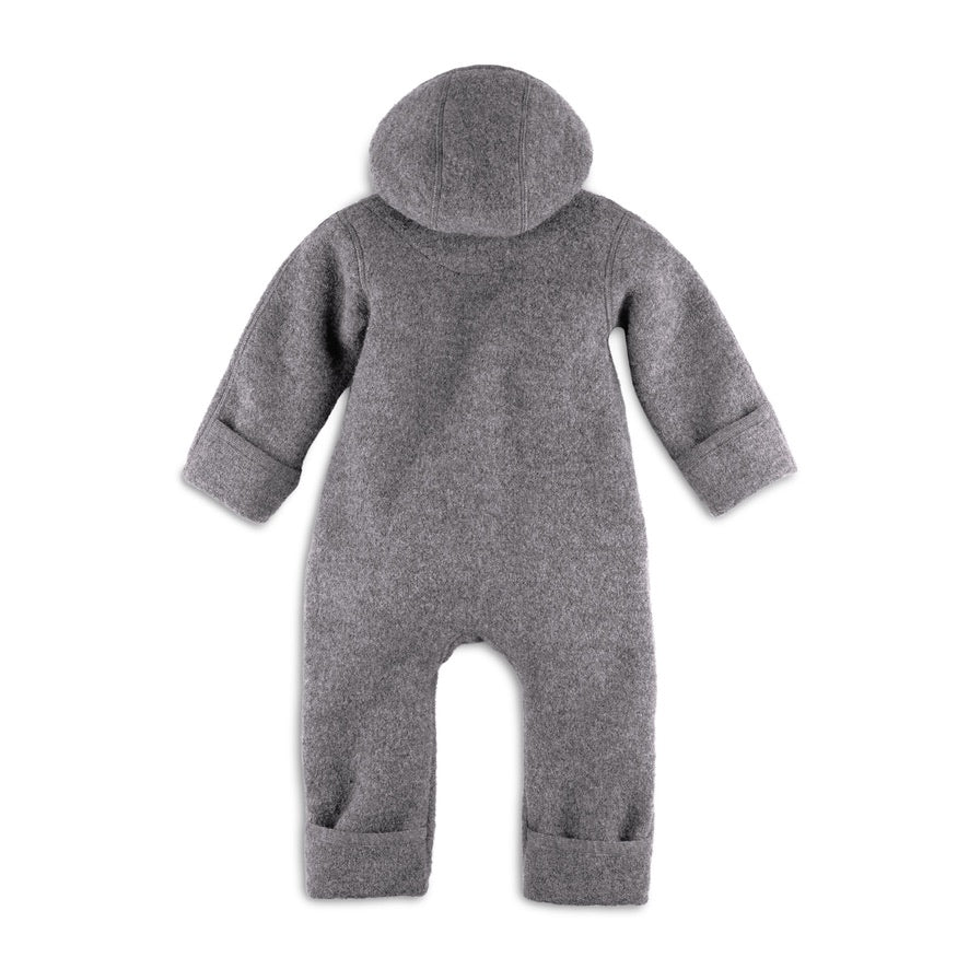 Walkoverall mit Reissverschluss grau