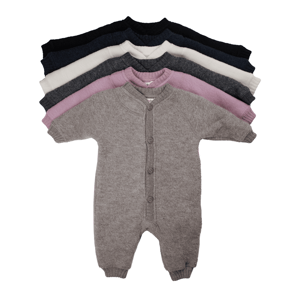 Merino wool fleece suit
