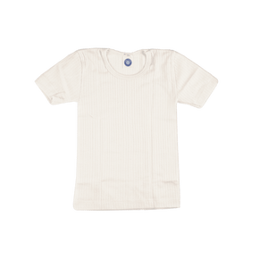 T-Shirt aus Wolle/Seide