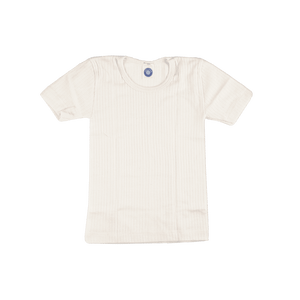 T-Shirt aus Wolle/Seide