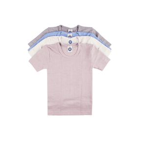 T-Shirt aus Wolle/Seide