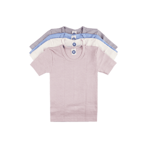 T-Shirt aus Wolle/Seide