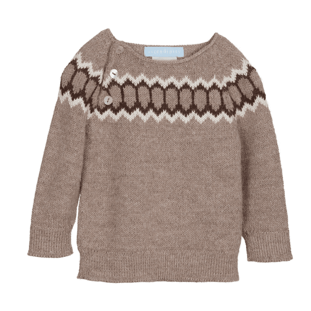 Baby alpaca wool sweater