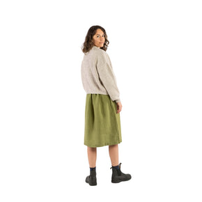 Organic Knit Cardigan salt