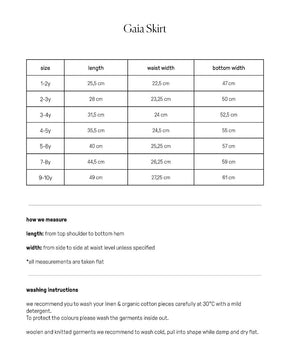 Rock Gaia aus Leinen tan, 1-2Y