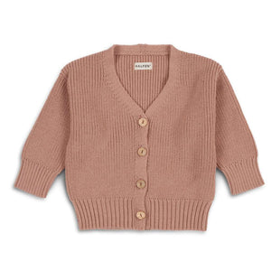 Grobstrick Cardigan aus Merinowolle