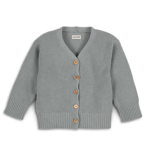 Grobstrick Cardigan aus Merinowolle