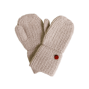 Handschuhe aus Alpakawolle Grösse 5-6Y