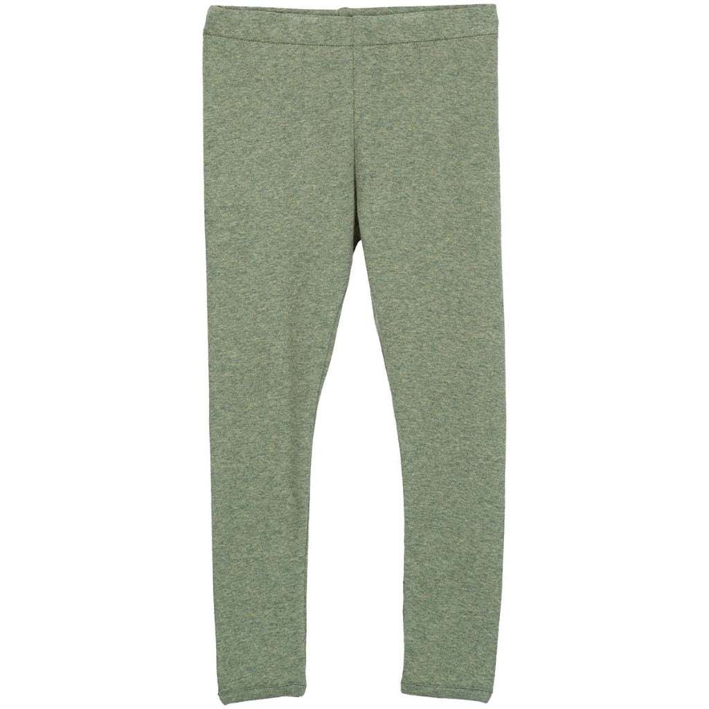 Leggings aus Baumwolle moss