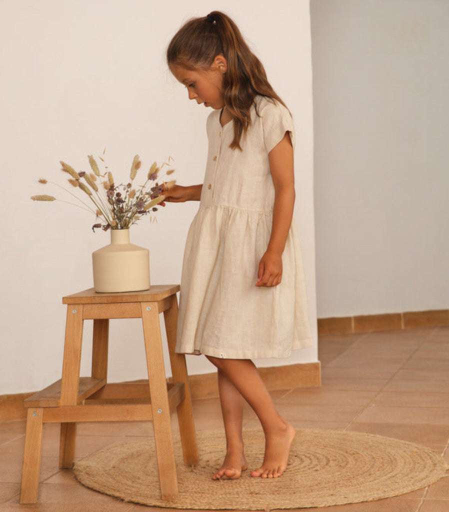Simple Dress aus Leinen