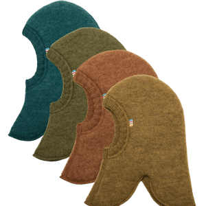 Schalmütze aus Merinowollfleece