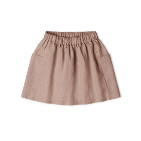 Rock Gaia aus Leinen tan, 1-2Y