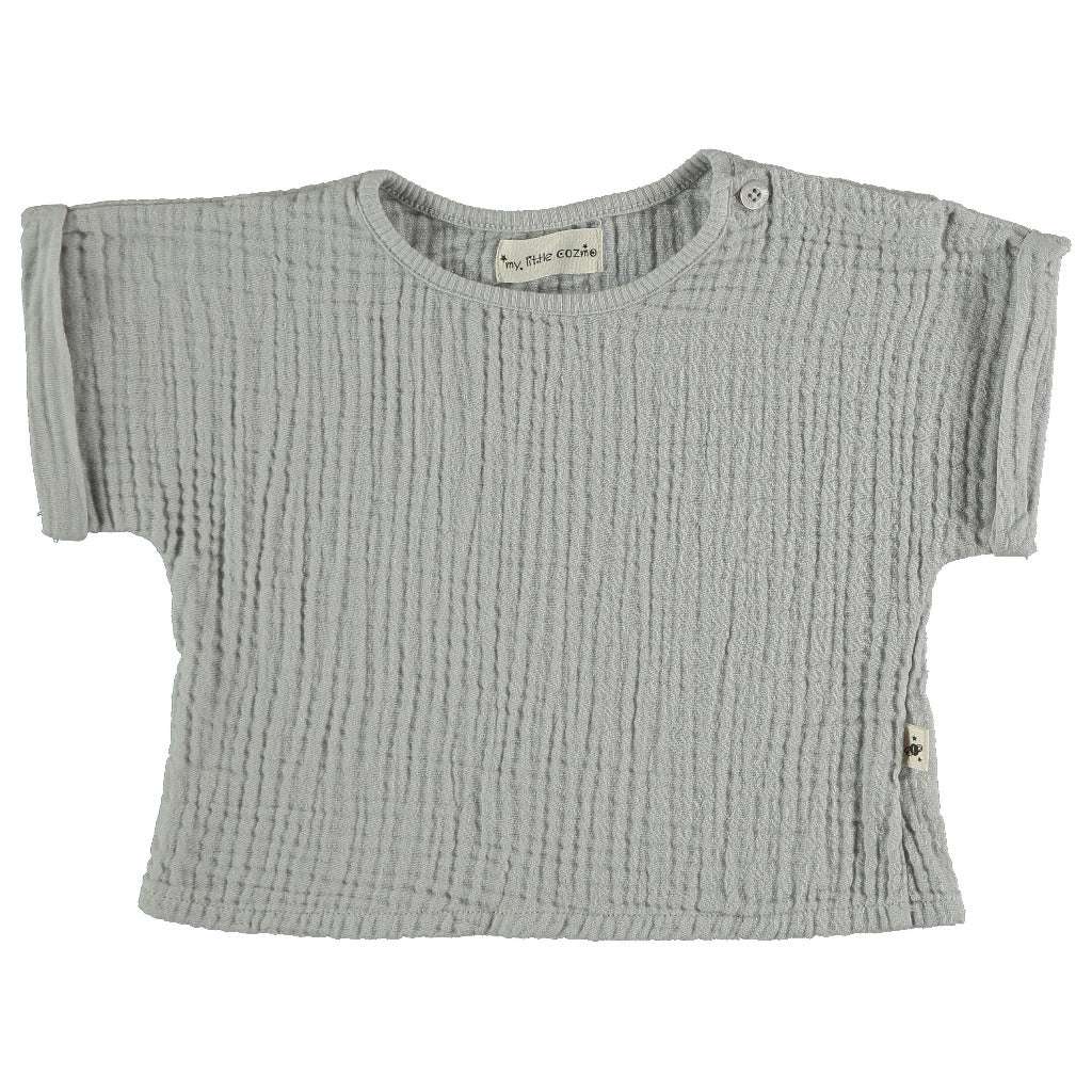 Baby Shirt Isaac light grey