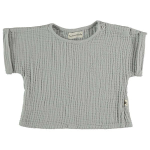 Baby Shirt Isaac light grey