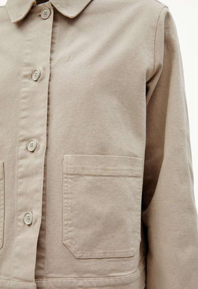 Overshirt Nelmaa aus Bio-Baumwoll Mix
