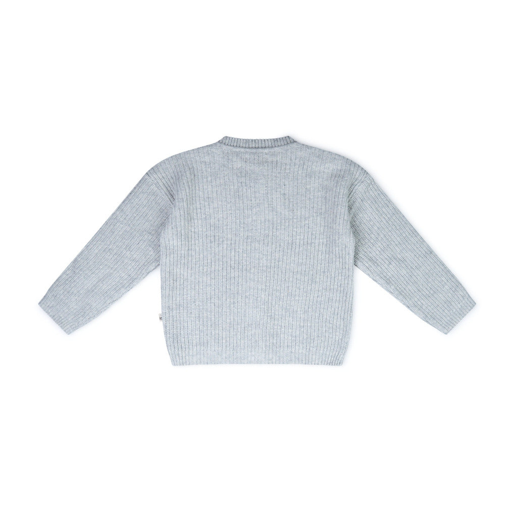 Cardigan Nico aus recycelter Wolle Birch