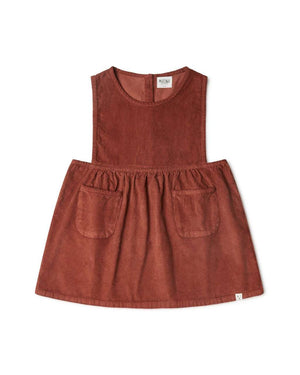Kleid Pinafore aus Bio-Baumwollkord, 1-2Y, 4-5Y, 5-6Y