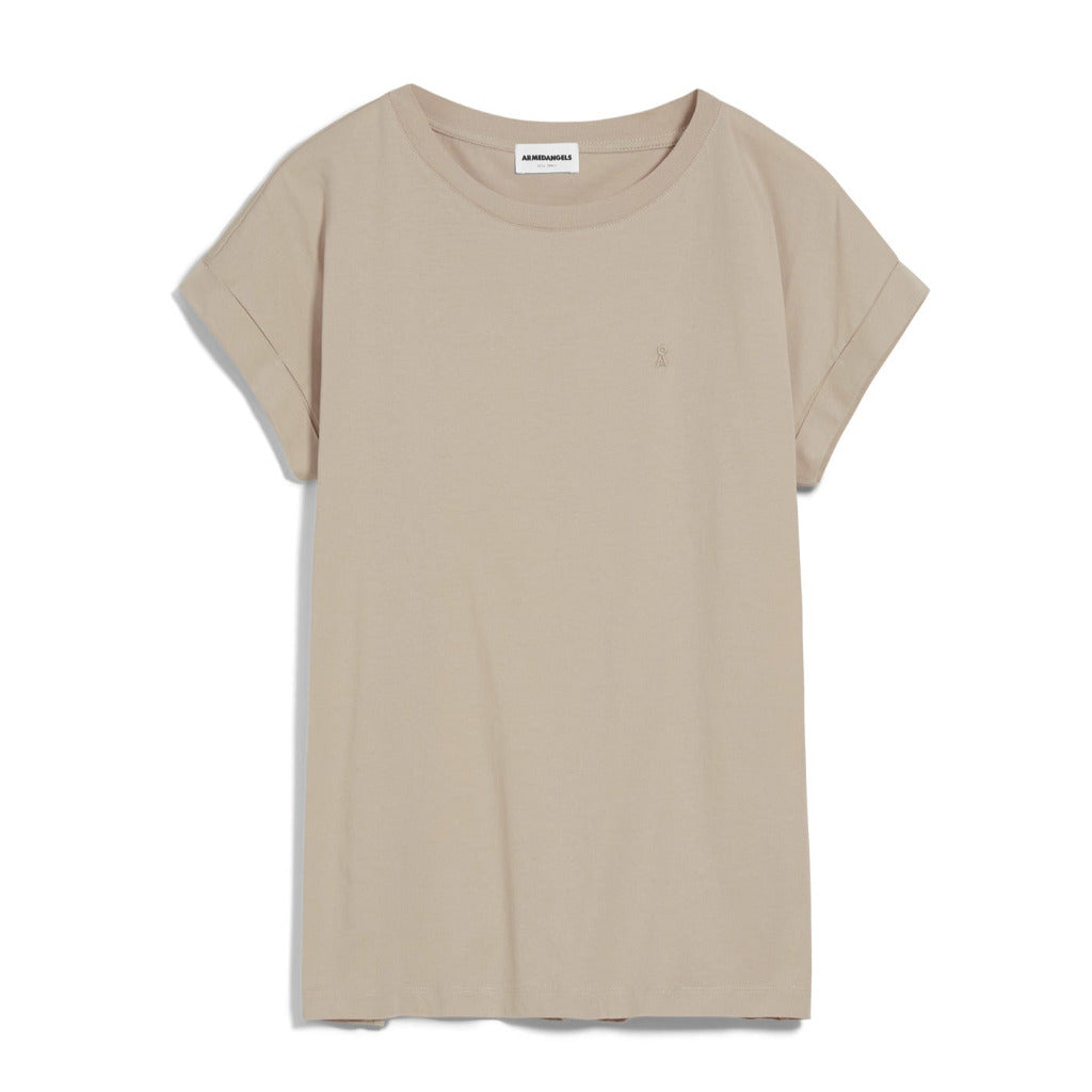 T-Shirt Idaara aus Bio-Baumwolle light desert