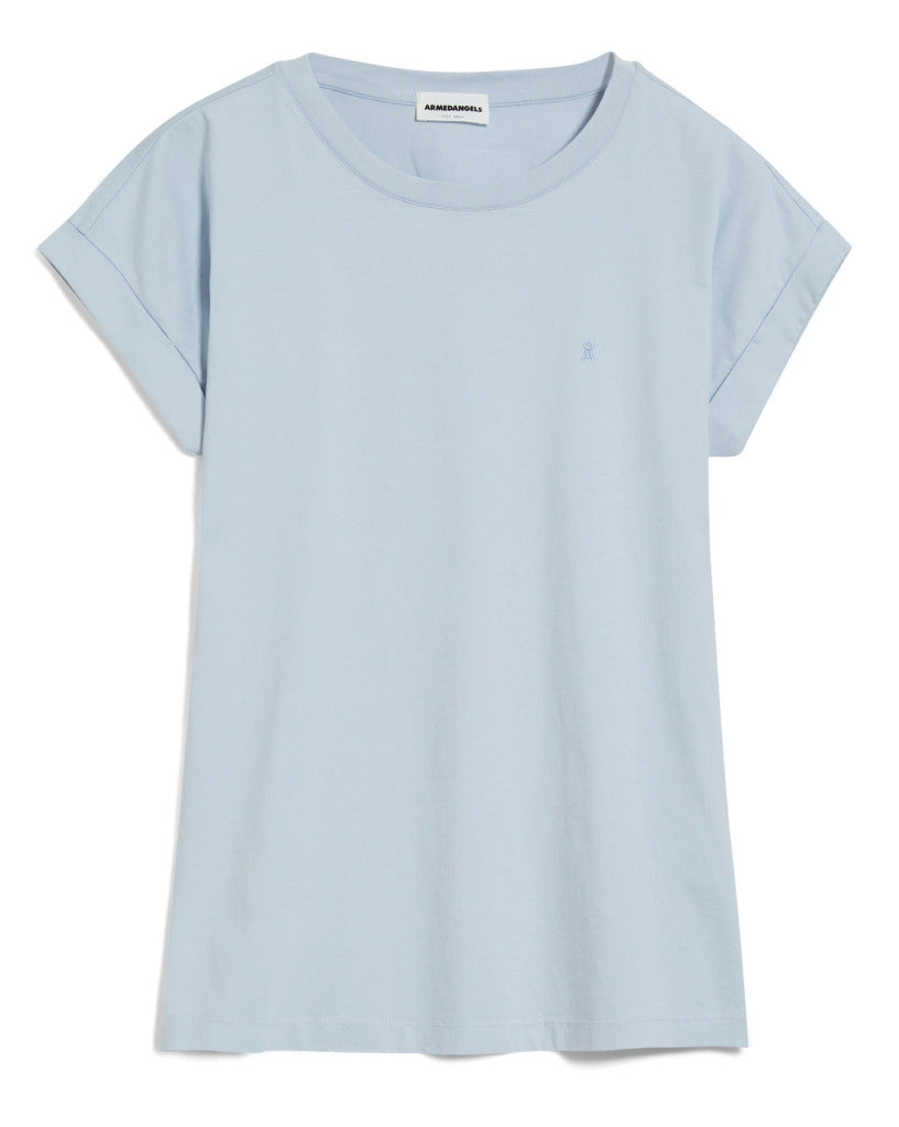 T-Shirt Idaara aus Bio-Baumwolle morning sky