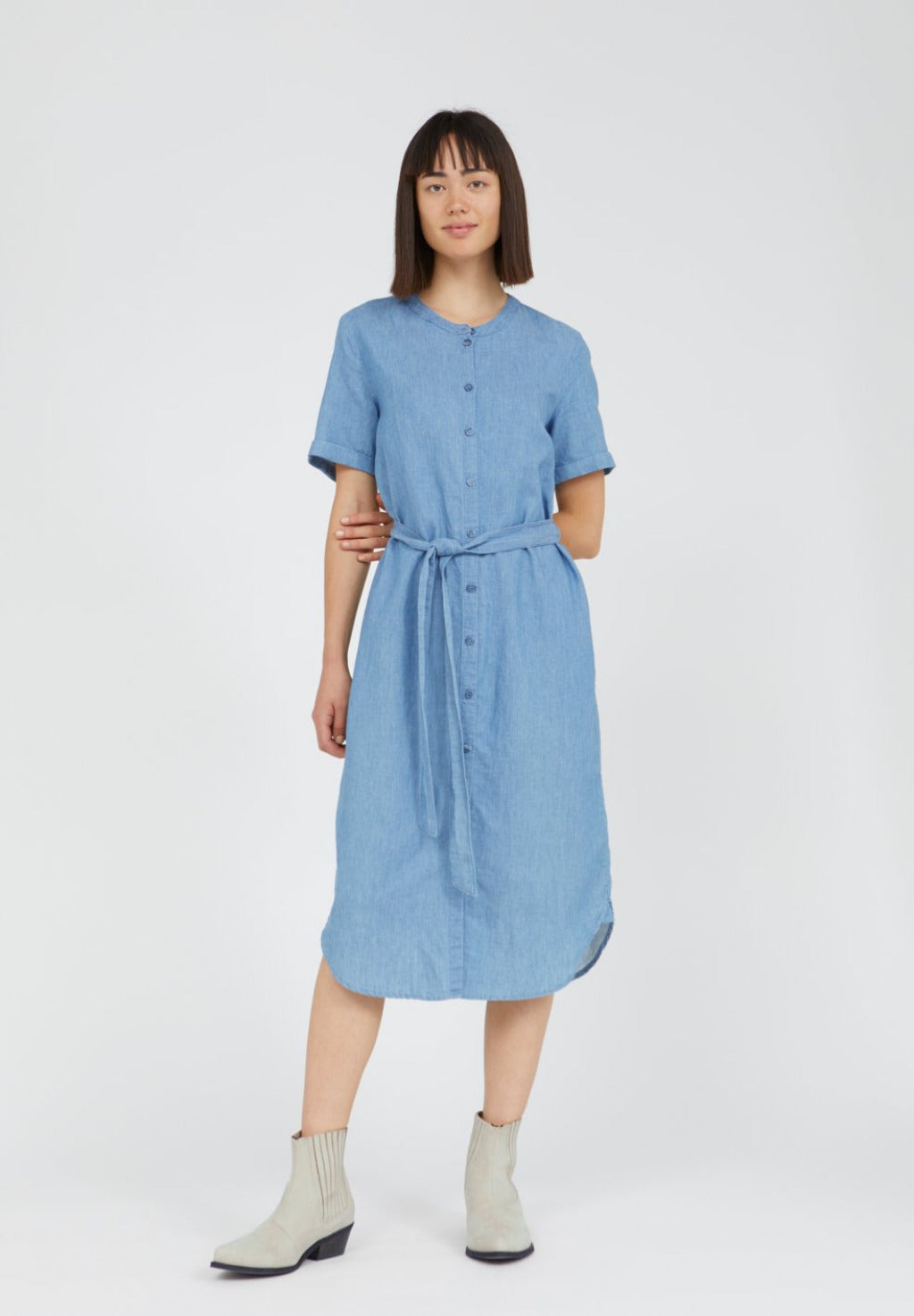 Kleid Maare für Damen aus Bio-Baumwoll Mix