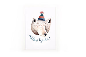 Postcard All the best