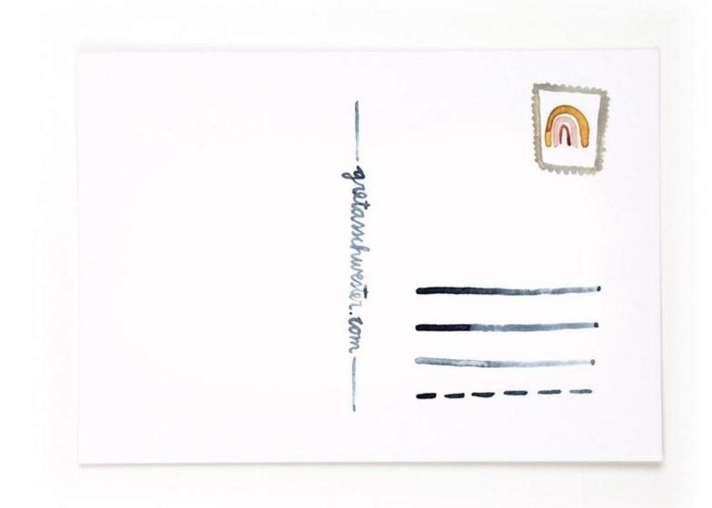 Postcard Hello Baby
