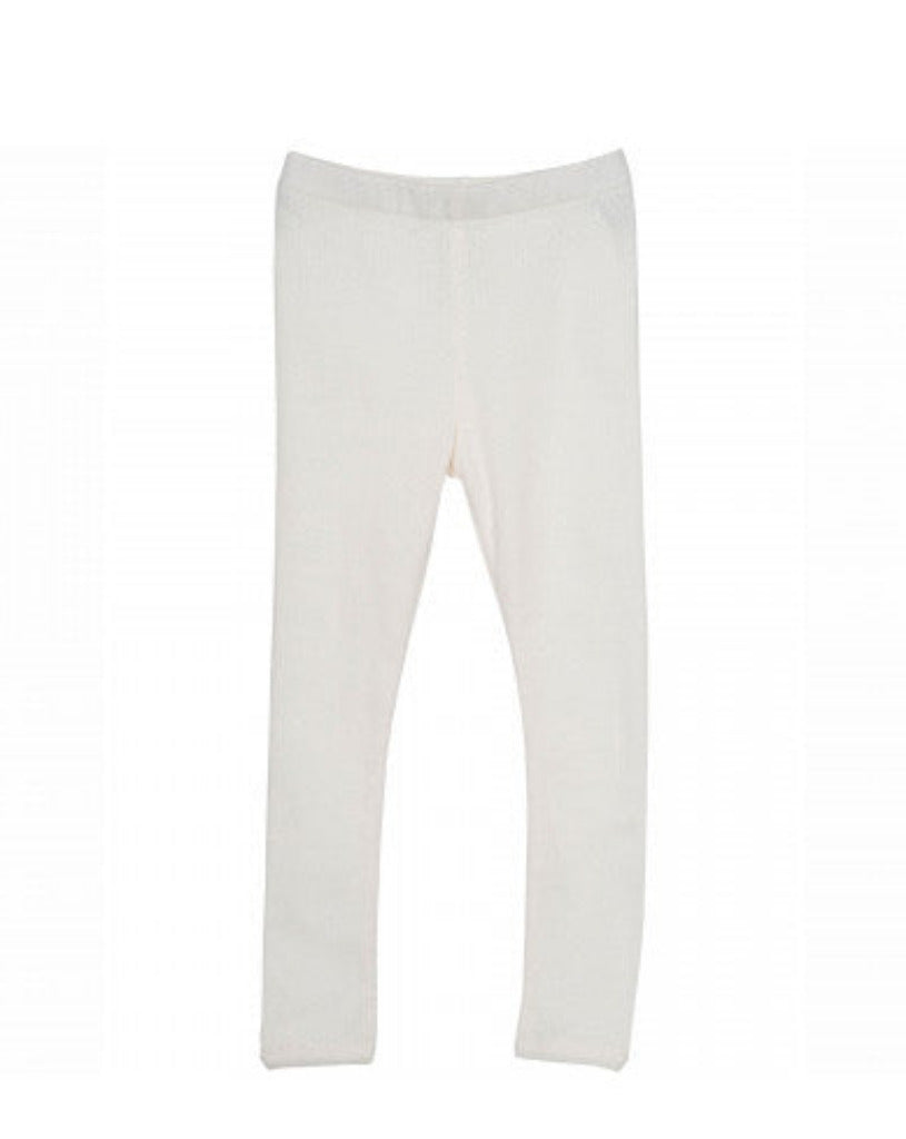 Leggings aus Baumwolle white
