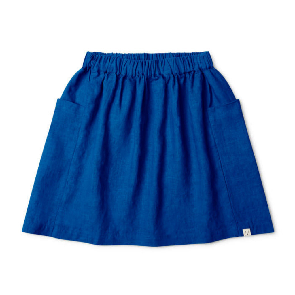 Pocket Skirt aus Leinen