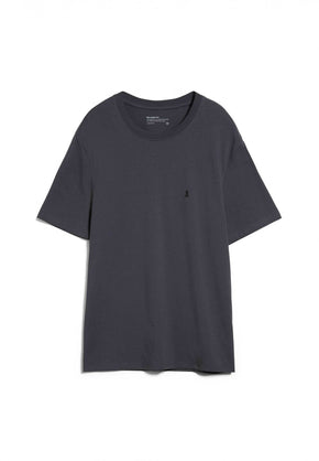 T-Shirt Aado acid black aus Bio-Baumwolle Herren