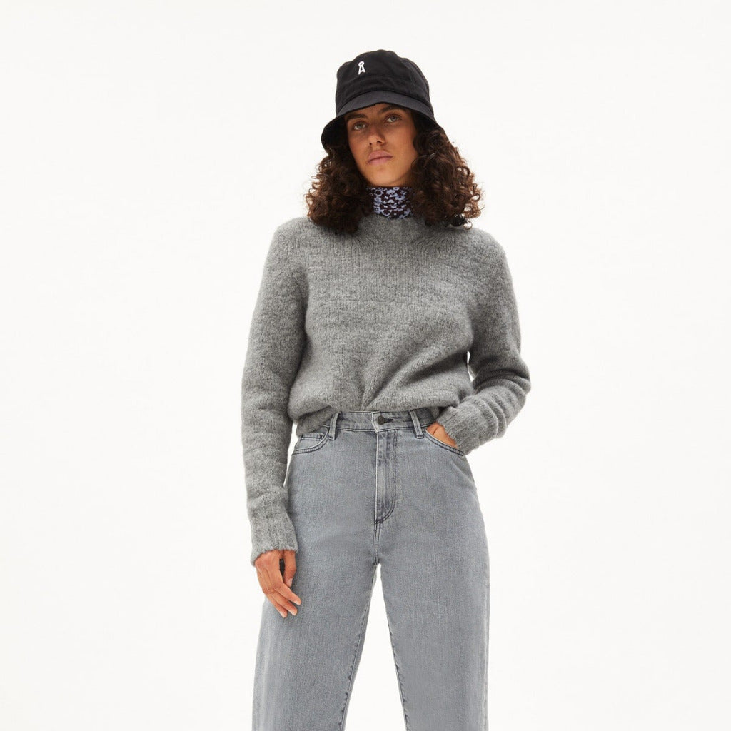 Strick Pullover Maylaa aus Alpaka-Woll Mix für Damen