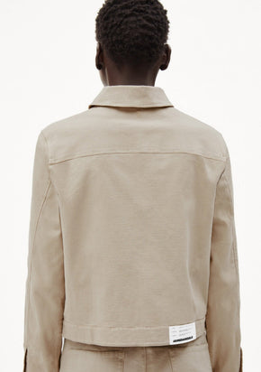 Overshirt Nelmaa aus Bio-Baumwoll Mix