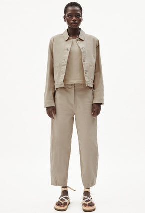 Overshirt Nelmaa aus Bio-Baumwoll Mix