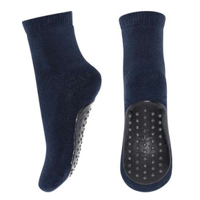 AntiSlip Socken schwarz mit rutschhemmender Sohle