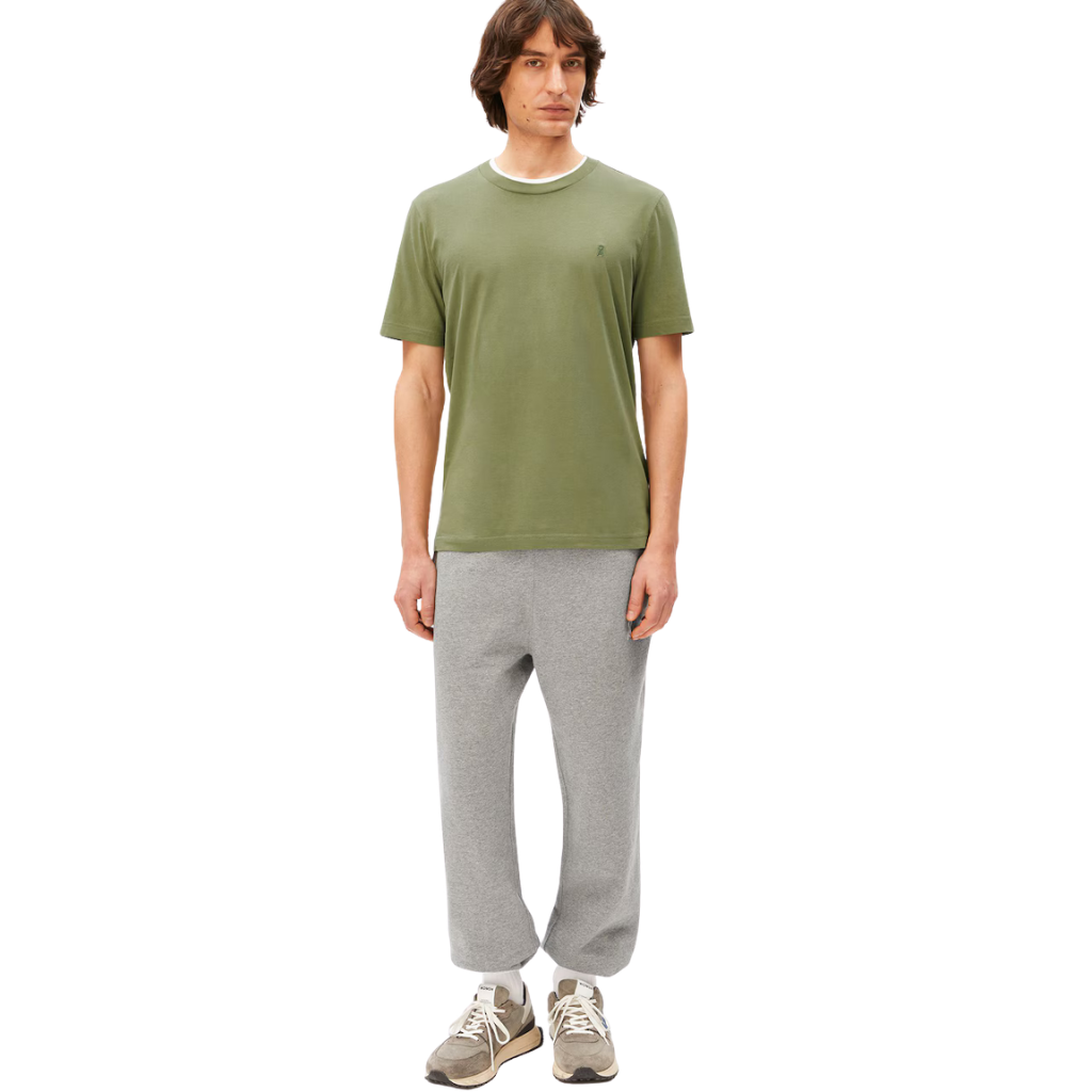 T-Shirt Aado dark sage aus Bio-Baumwolle Herren