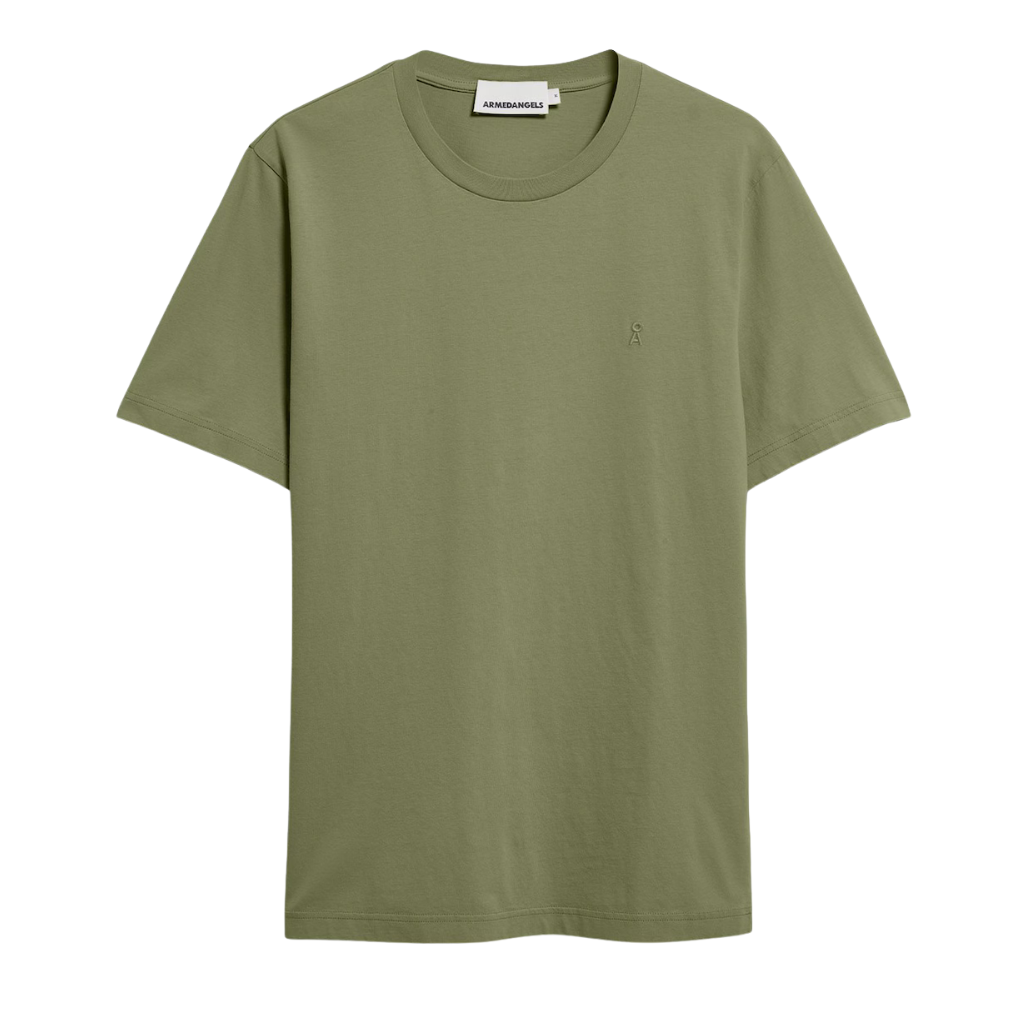 T-Shirt Aado dark sage aus Bio-Baumwolle Herren