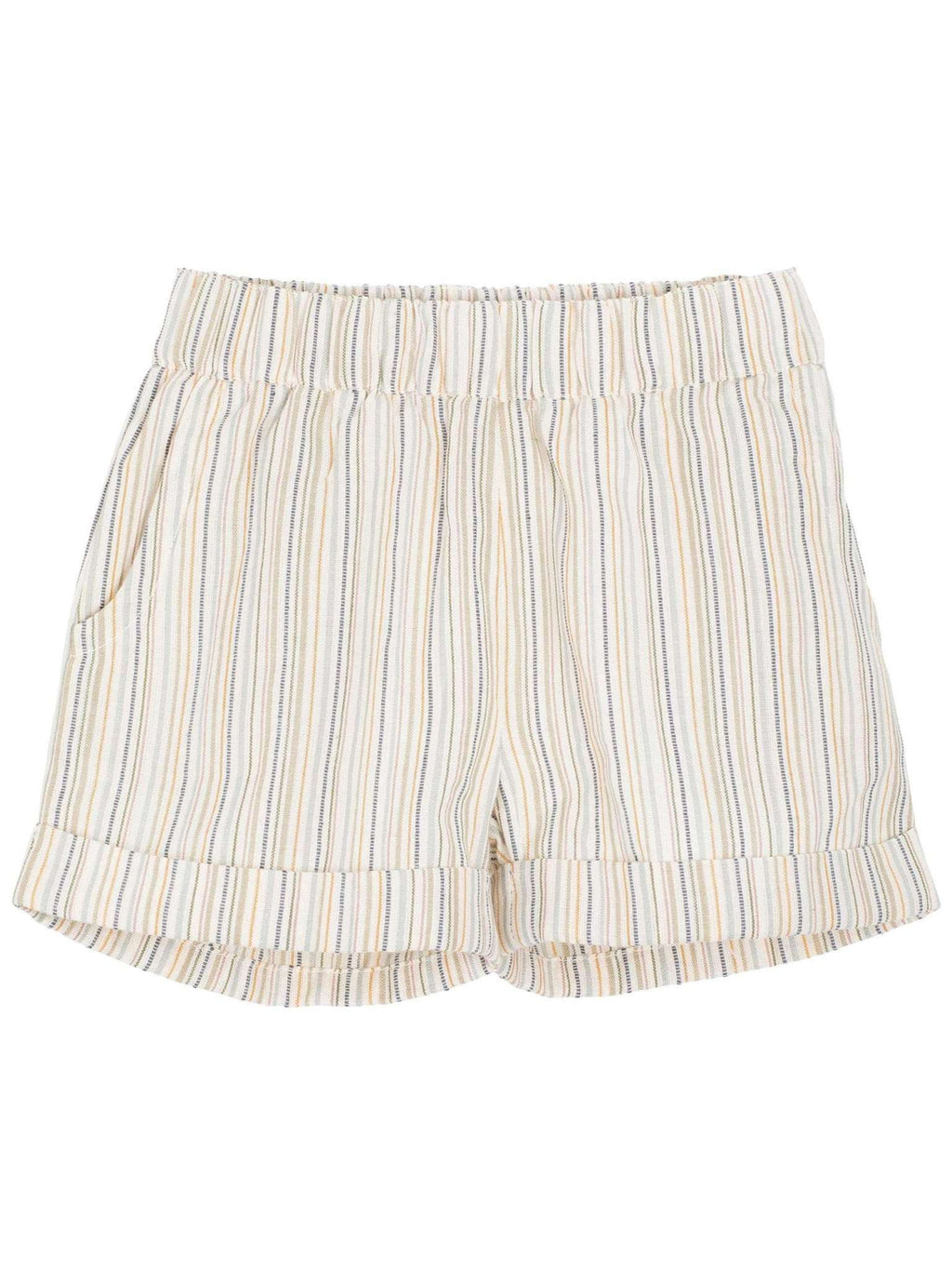 Shorts aus Baumwolle multistripe