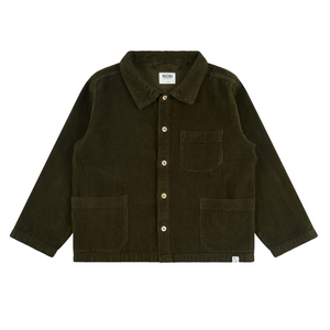 Boxy Corduroy Jacket moss