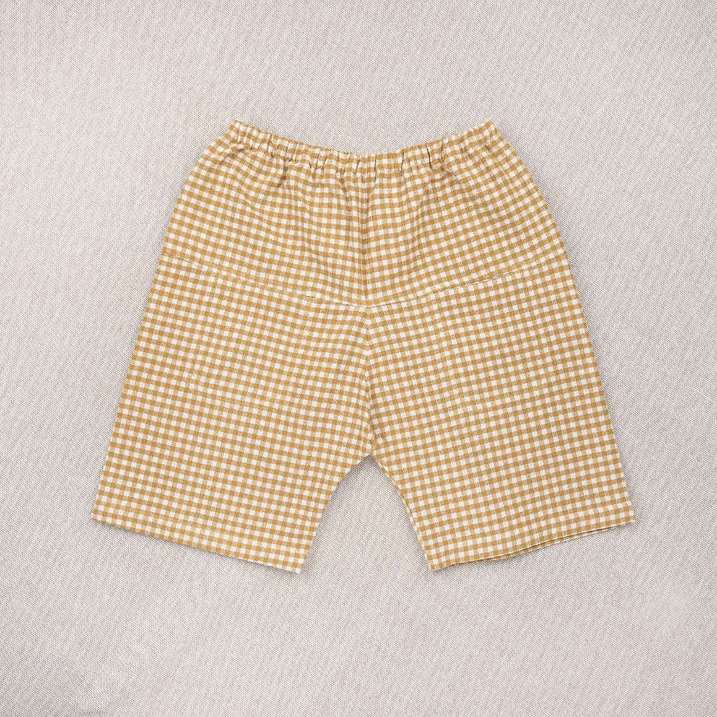 Shorts Léo Karo yellow