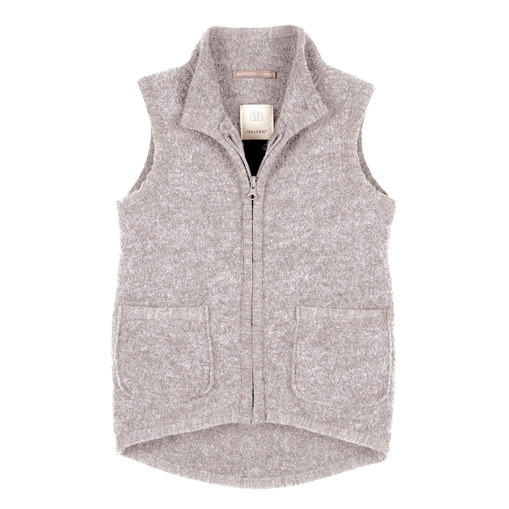 Walkweste greige