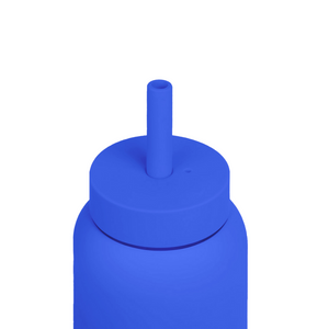Lounge Straw & Cap Cobalt – Passend für Mini Bottle
