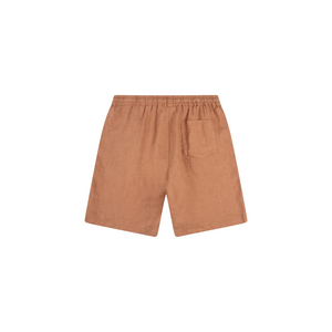 Linen Shorts coffee