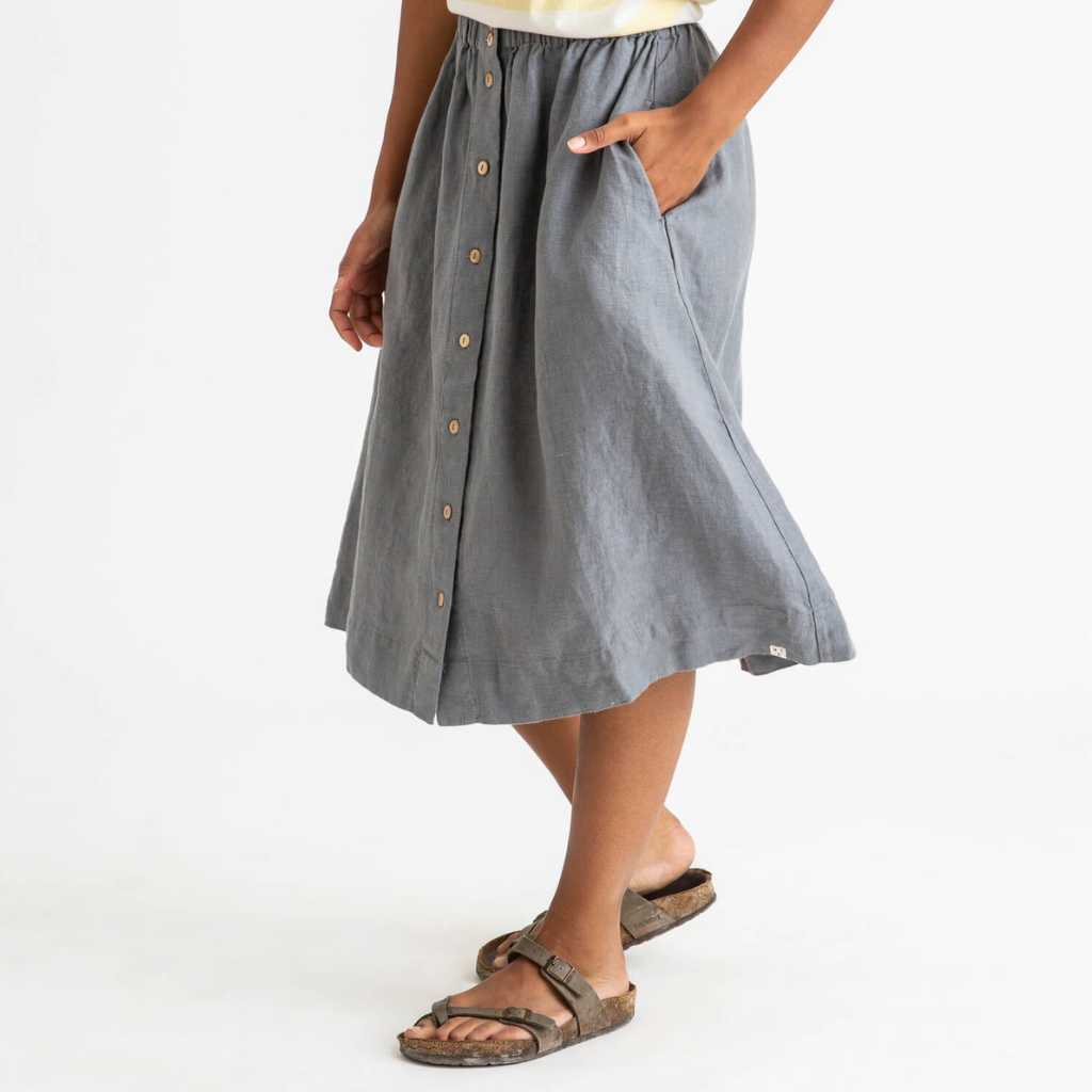 Midi Skirt storm blue